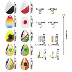 Kit anzuelos trucha lucioperca – triples y señuelos de eje