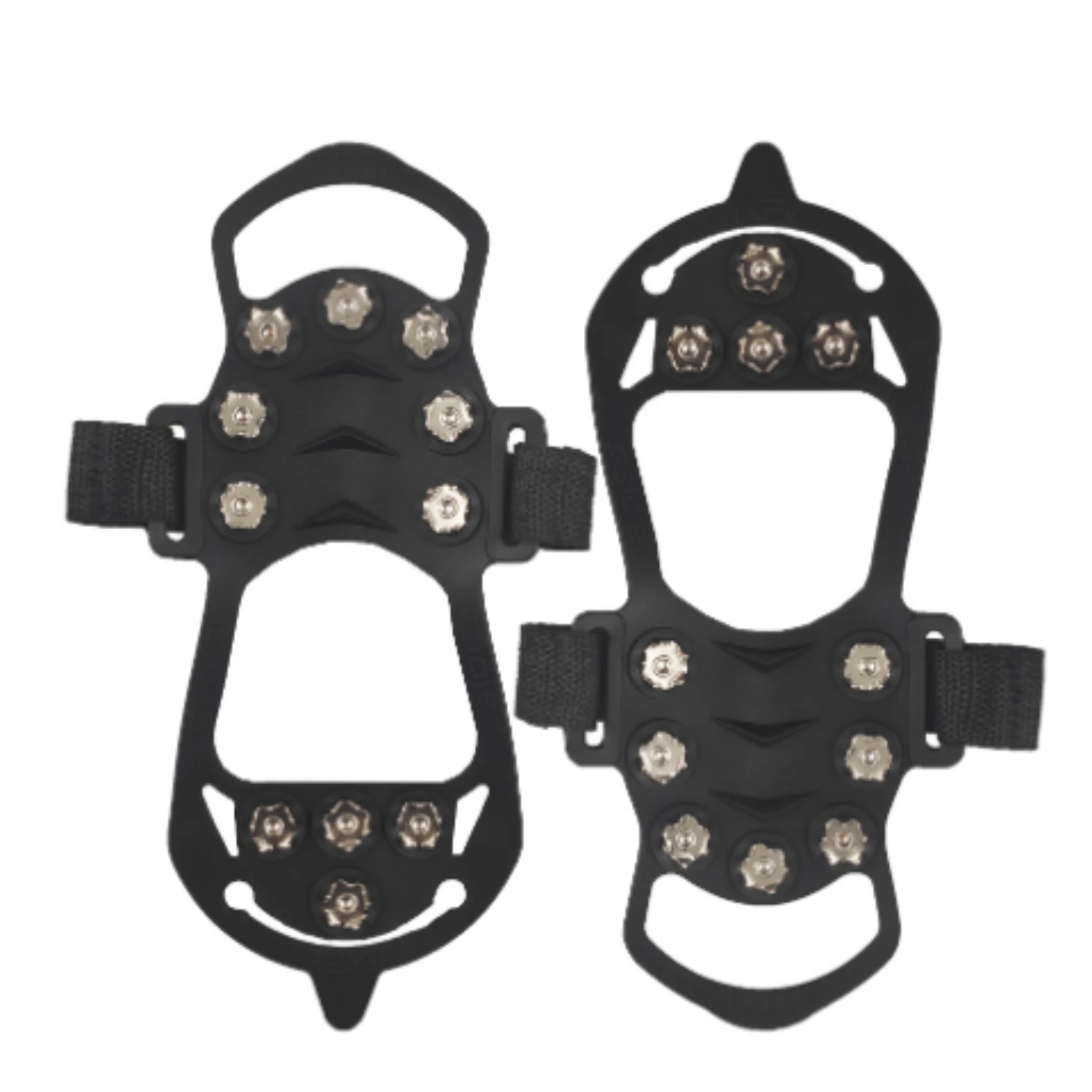 Crampones antideslizantes de acero inoxidable para zapatos y hielo