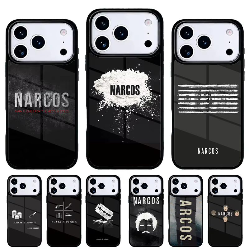 Funda Pablo Escobar Narcos para iPhone 15 Pro Max – Carcasa trasera