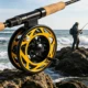 Carrete pesca a mosca FREE FISHER de aleación de aluminio