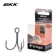 Anzuelos triples BKK BT662-3X Fangs – púas para lubina y salmón