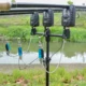 Hirisi Alarmas de Pesca para Carpas con LED y soportes de caña - imagen 5