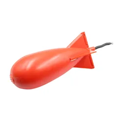 Cohete pesca carpa con soporte cebo y alimentador pellets