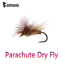 Bimoo Señuelos trucha – Paracaídas, Alce, Oreja liebre, Dub Throax