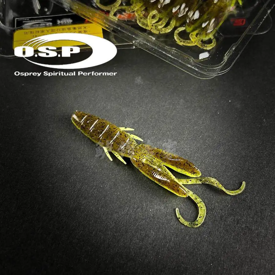OSP DoLive Beaver señuelo blando de camarón biónico para Texas - imagen 4