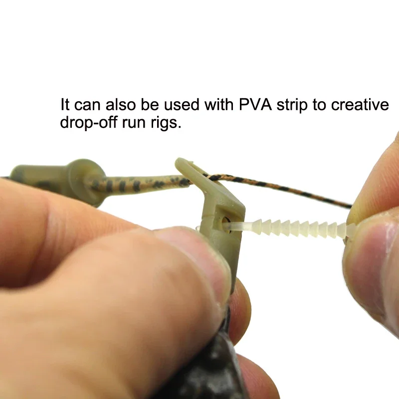 Juego carpa Run Rig Heli Chod – Anillos, clips y cuentas de goma - imagen 4