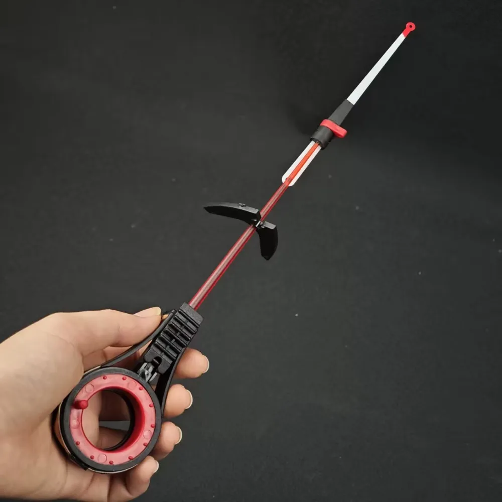 ACKIBBIK Caña de Pesca en Hielo con Carrete Portátil – Trucha - imagen 4