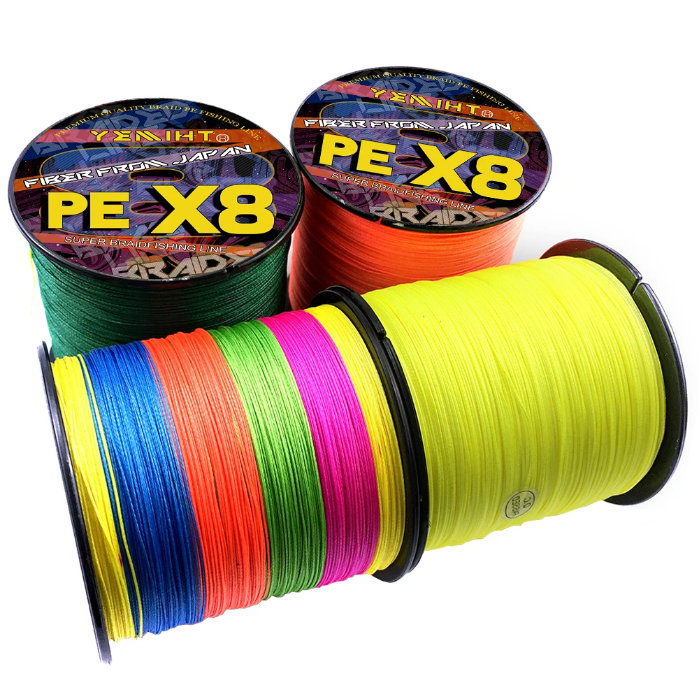JOF Hilo de Pesca Trenzado PE X8 de 8 hebras, súper resistente - imagen 2