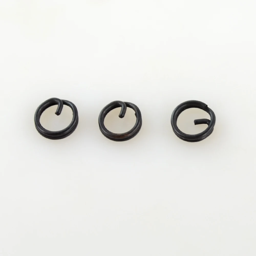 Anillos divididos para carpa – Conectores señuelo doble bucle - imagen 4
