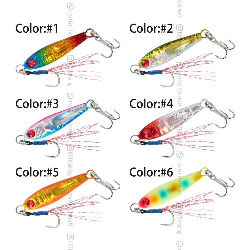 Jack Micro Metal Jig Shore Casting – Señuelo Agua Salada - imagen 2