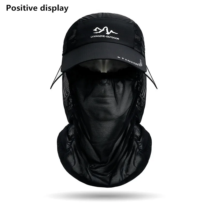 Gorra de Pesca con Protección Solar 360° – Ajustable y Plegable - imagen 4