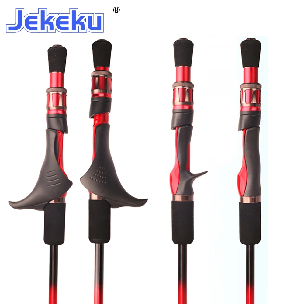 JEKEKU varillas carbono para jigging lento, mango de fundición - imagen 4