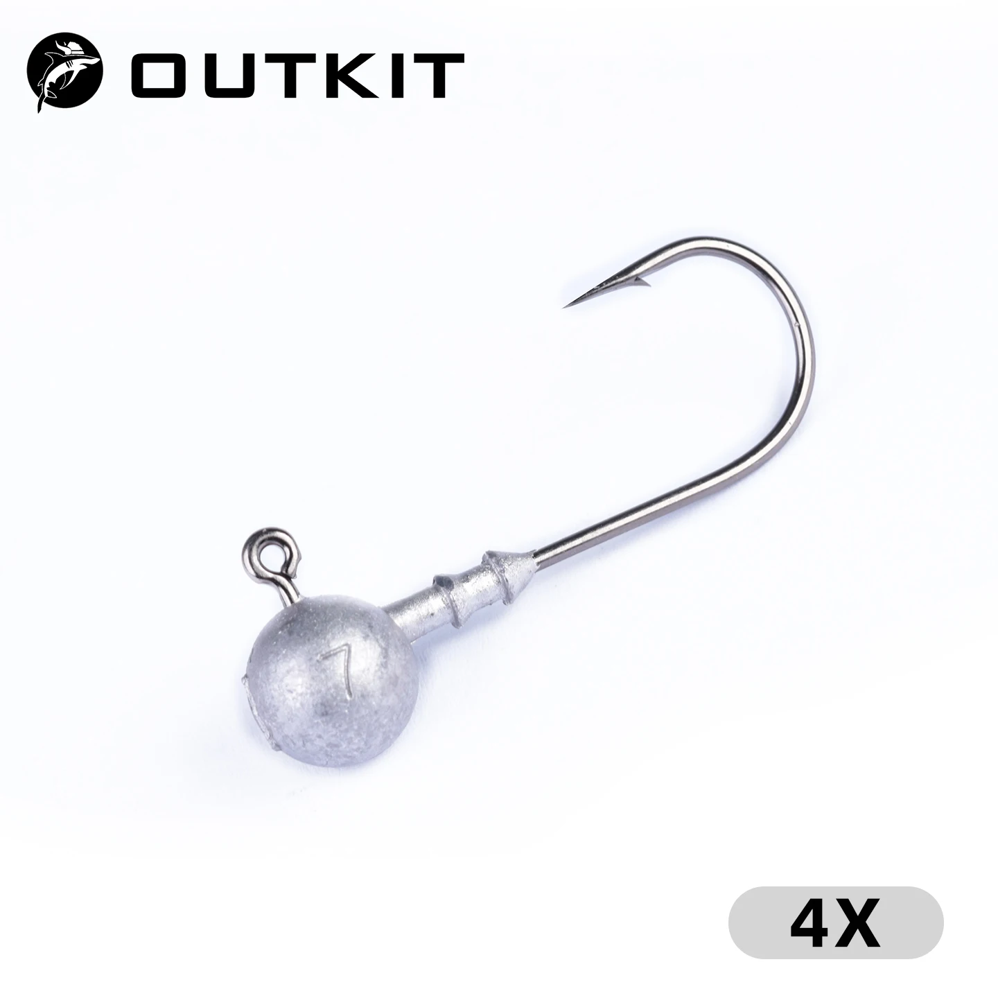 Anzuelo de sangre OUTKIT con cabeza fundida para vinilo - imagen 3