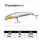 Testar Sinking Minnow Wobbles Jerkbait para lubina y lucio - imagen 4