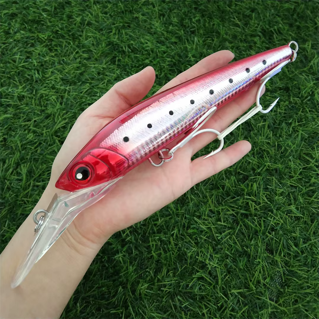 Wobbler de arrastre profundo 7-9 metros para pesca en mar - imagen 4