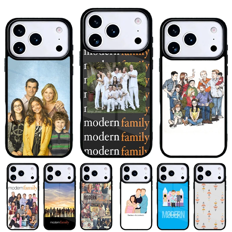 Funda moderna para iPhone 17 Air, 16e, 15, 14, 13 Pro Max, 12 y 11