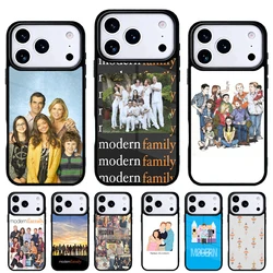 Funda moderna para iPhone 17 Air, 16e, 15, 14, 13 Pro Max, 12 y 11