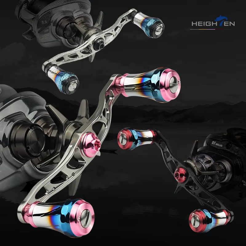 Manivela HEIGHTEN baitcasting de aluminio – Shimano/Daiwa - imagen 3