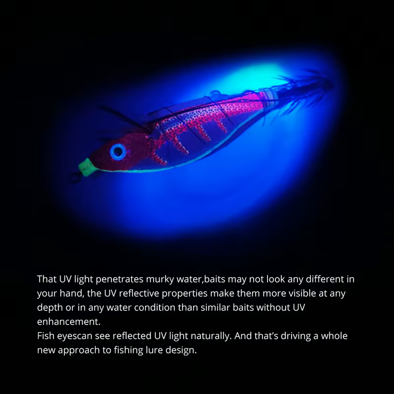 Webfoot Egi Jig Luminoso – Señuelo para calamar - imagen 5