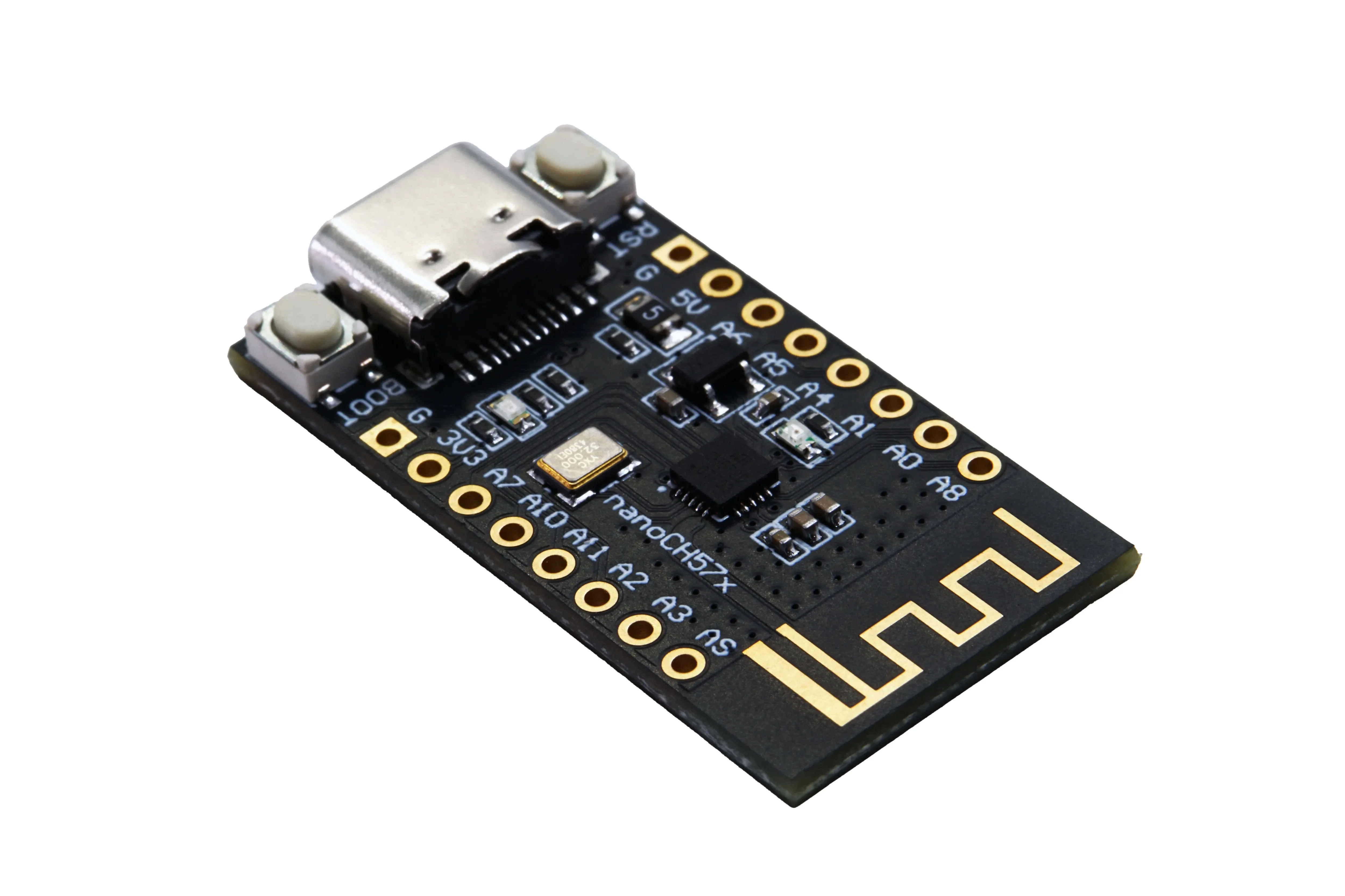 nanoCH57x placa de desarrollo RISC-V BLE RF 2,4 GHz USB-C - imagen 3