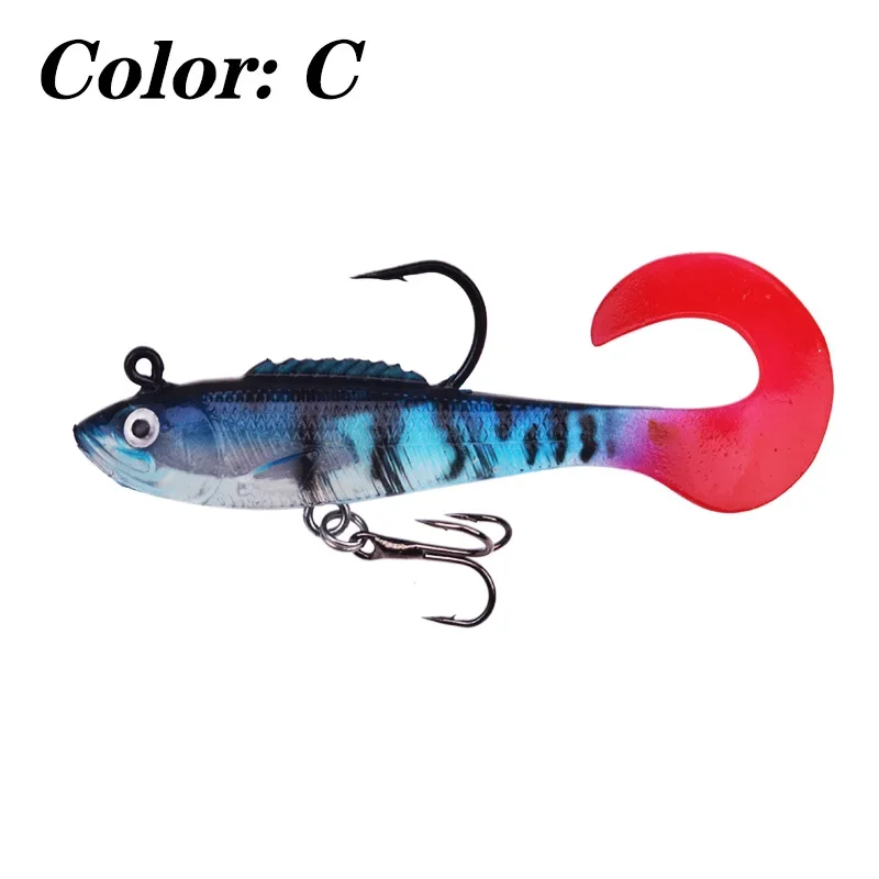 Señuelo vinilo Paddle Tail 6cm para lubina – 4g - imagen 4
