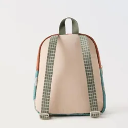 Mochila escolar ligera con bordado de coches animados para niños