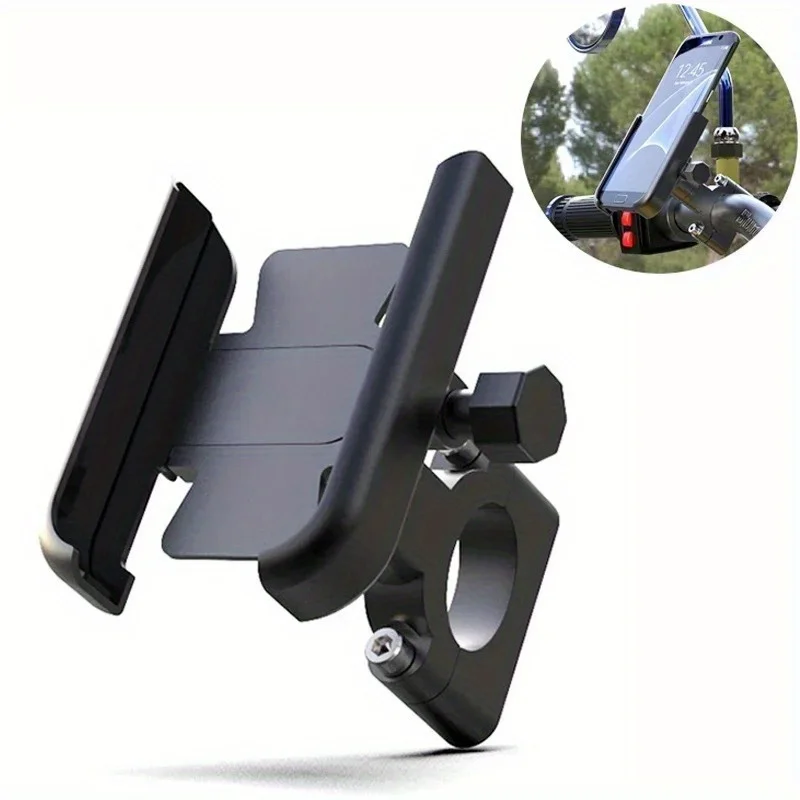 Soporte de teléfono para motocicleta montado en manillar