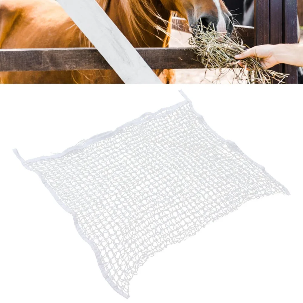 Bolsa de forraje tejida PE blanca, malla gran capacidad - imagen 2