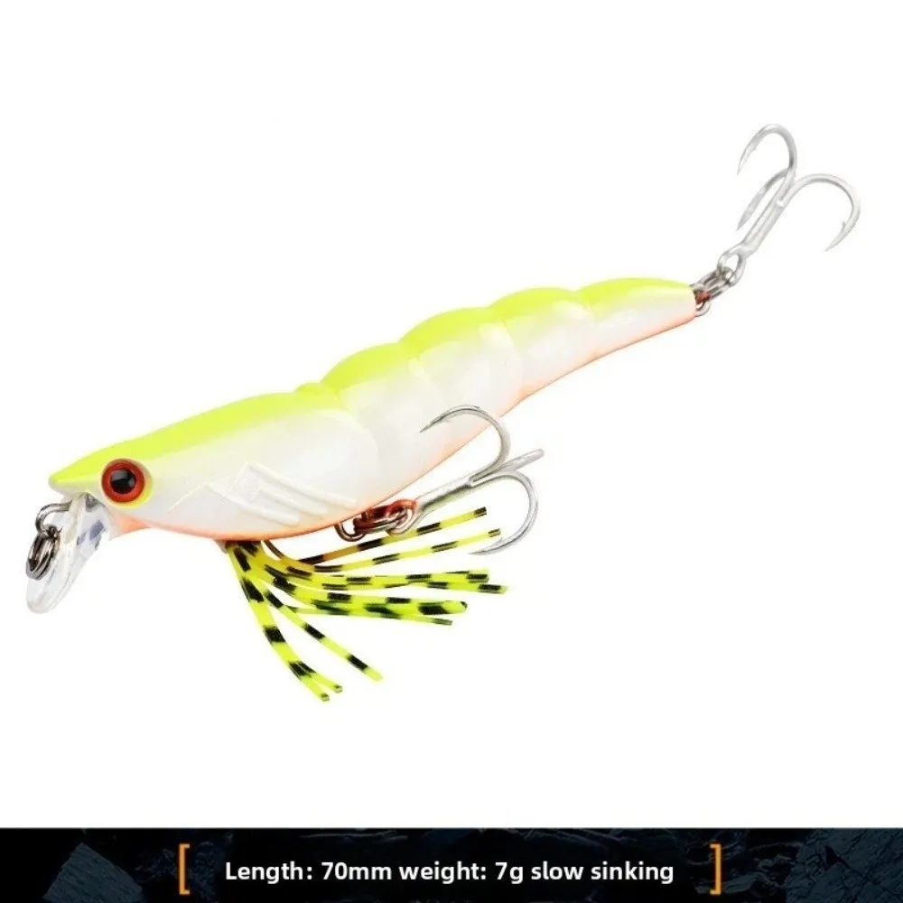 Señuelo Wobbler Minnow superficial Flash Shrimp Longcast 3D - imagen 5
