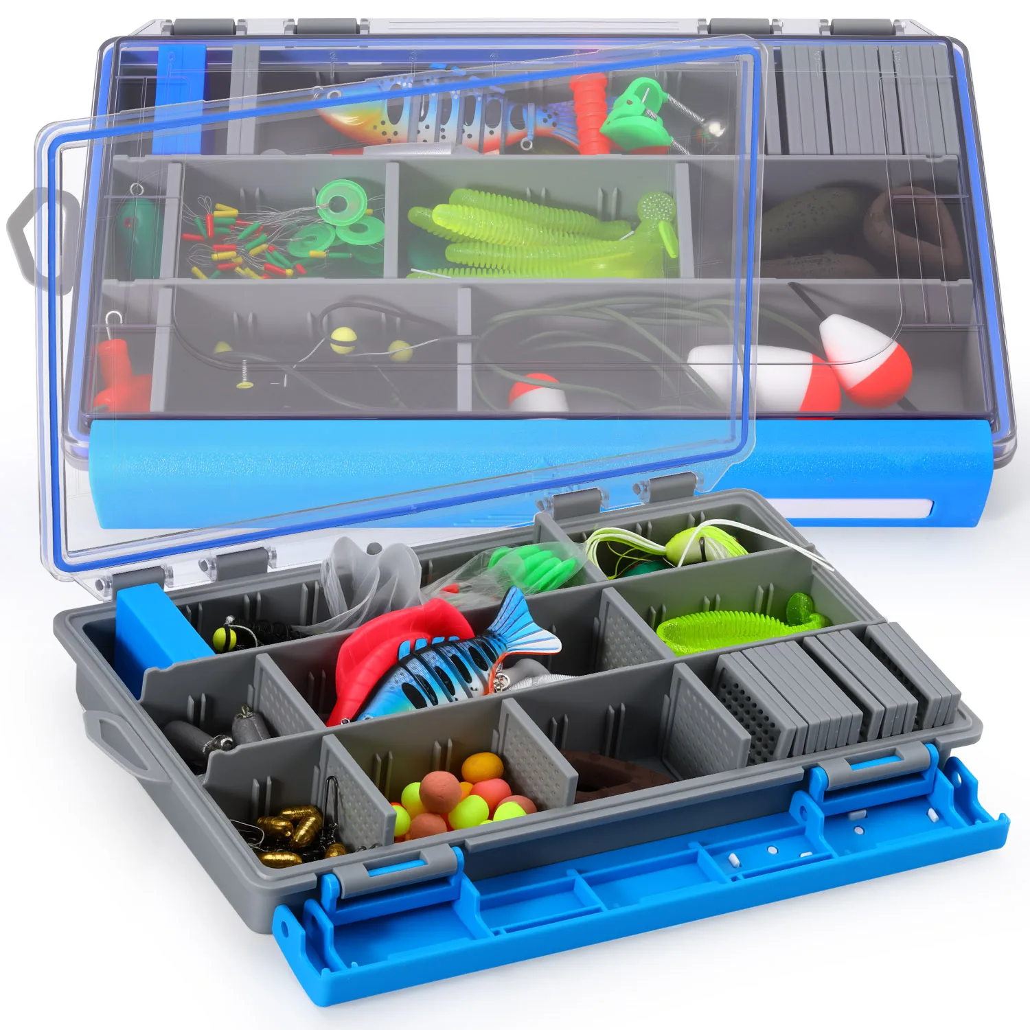 Caja en bolsa de pesca