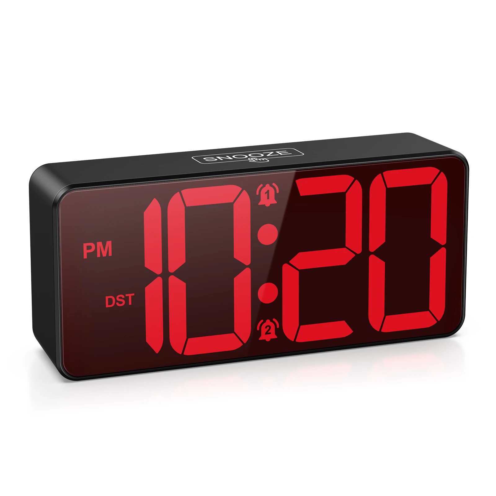ORIA Digital reloj de pesca LED pantalla grande alarma dual DST - imagen 5