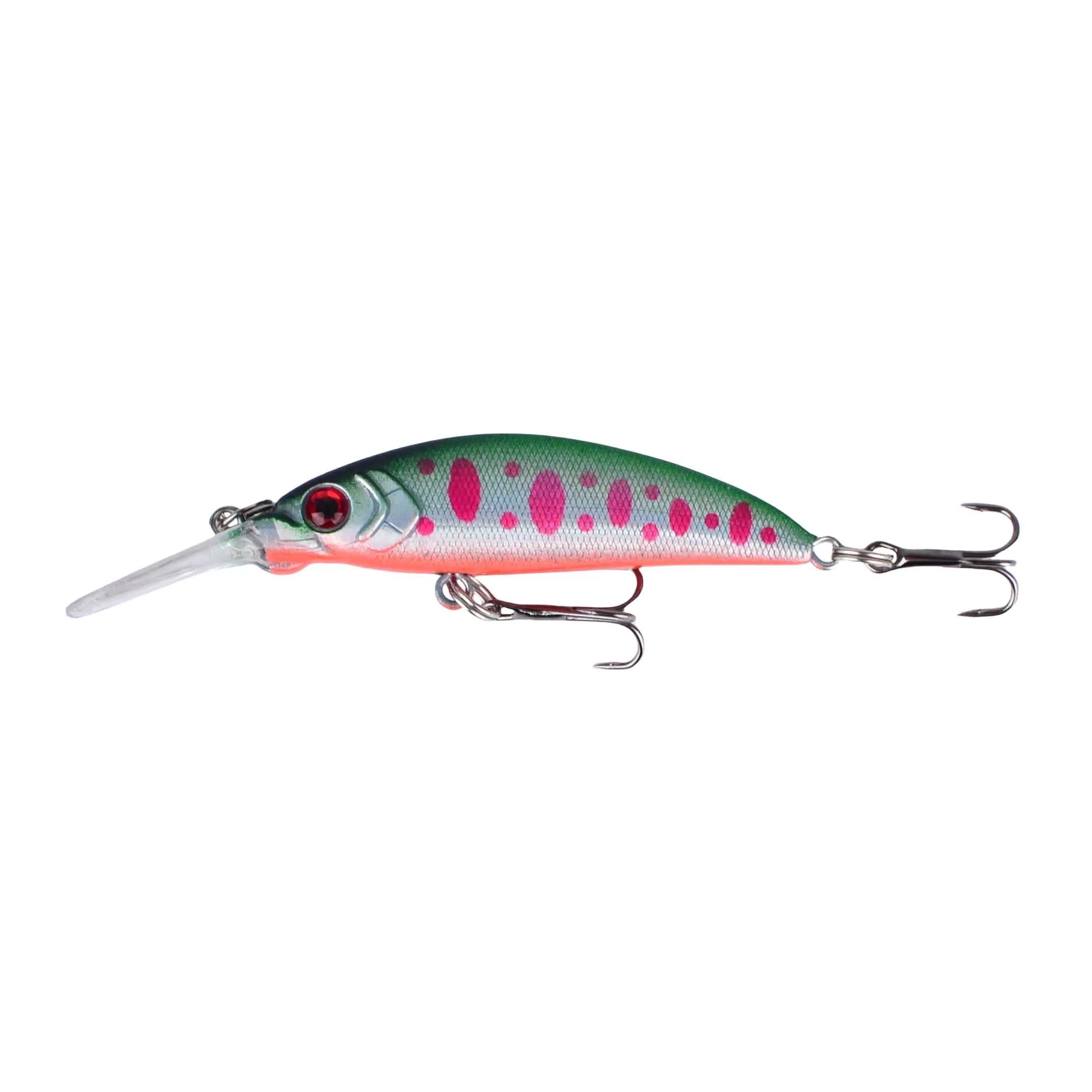 Señuelo artificial tipo pececillo Crankbait Wobbler para spinning - imagen 2