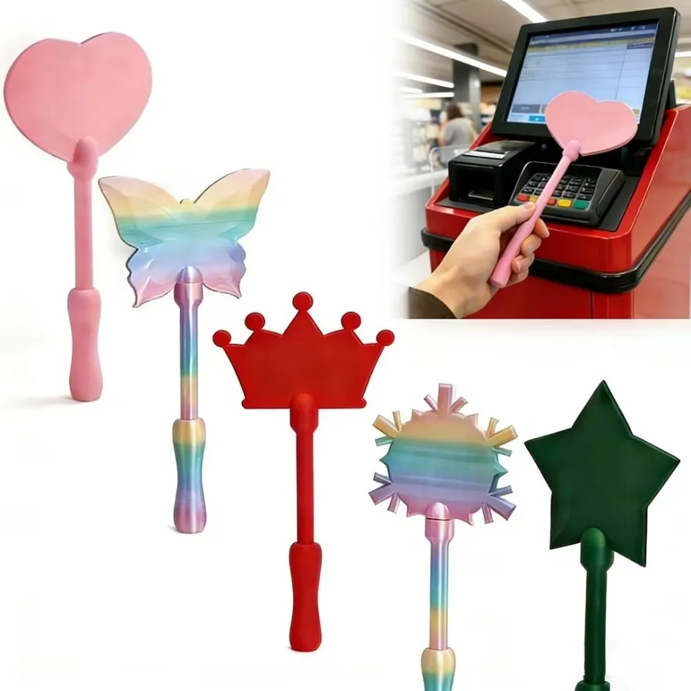 Tarjetero portátil diseño mariposa y corona pago sin contacto con tarjeta - imagen 2