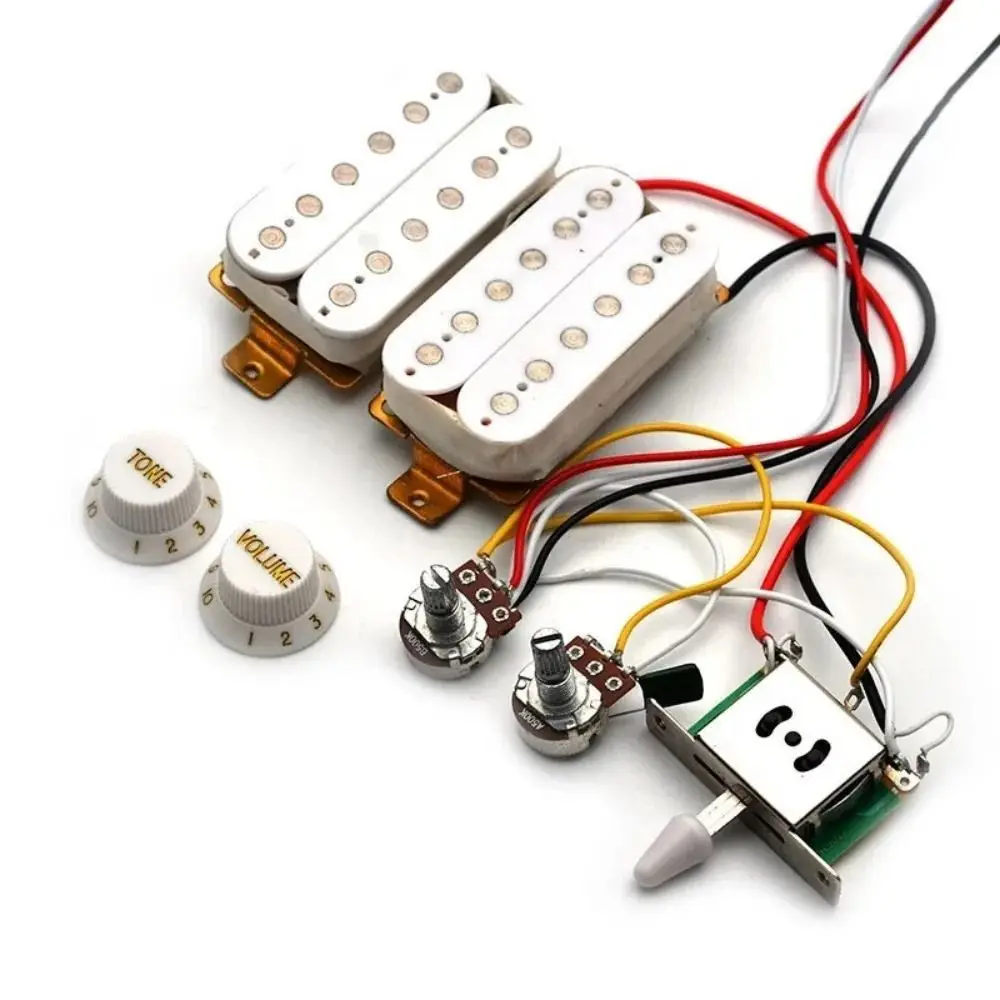 Conmutador de cinco vías para guitarra, dos tonos y volumen - imagen 4