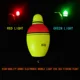 Flotador luminoso de tiro largo con varilla para pesca deriva