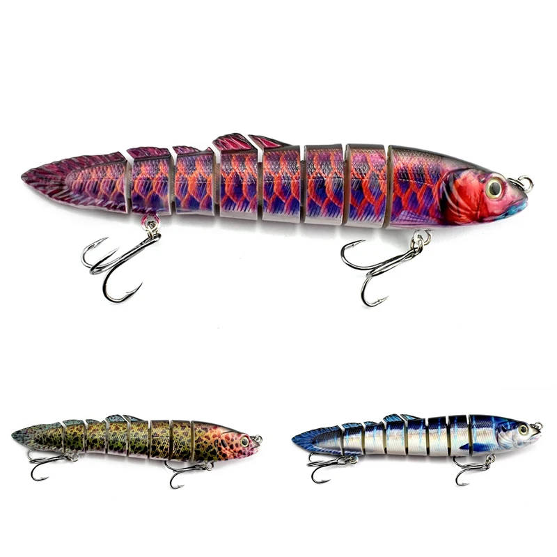 Señuelo Wobbler Loach multiarticulado swimbait articulado - imagen 5