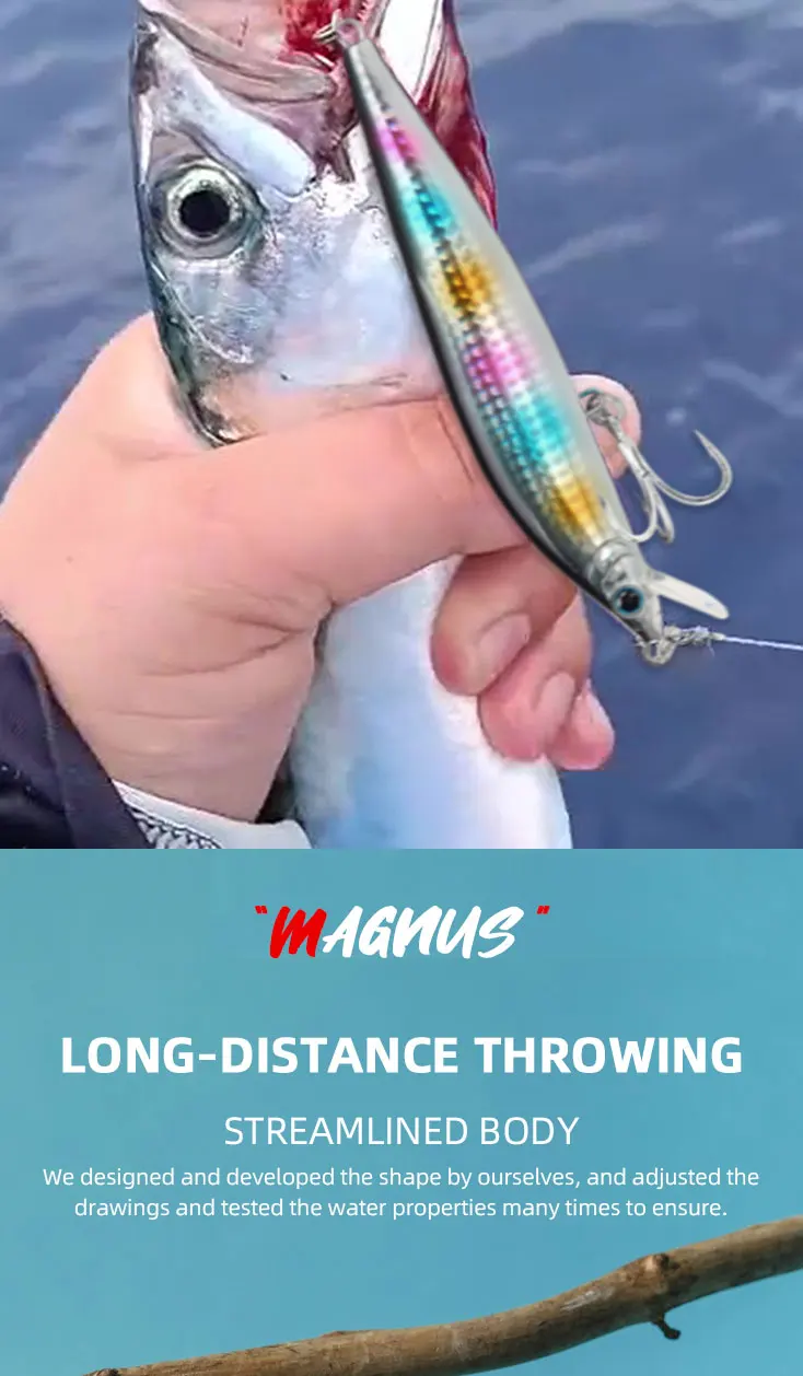 Minnow largo alcance