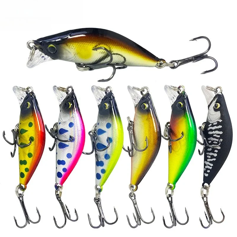 Señuelo Minnow hundimiento – Cebo duro plástico con natación realista - imagen 2