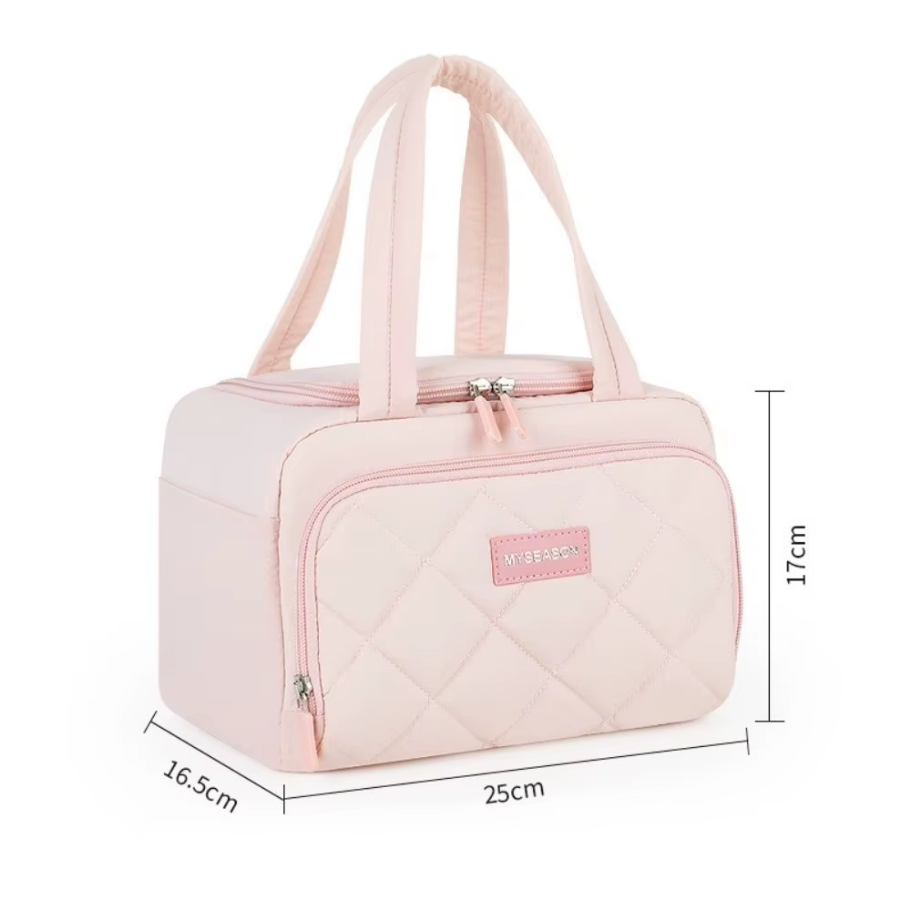 Bolsa térmica impermeable para comida, portátil y con asa de mano - imagen 5