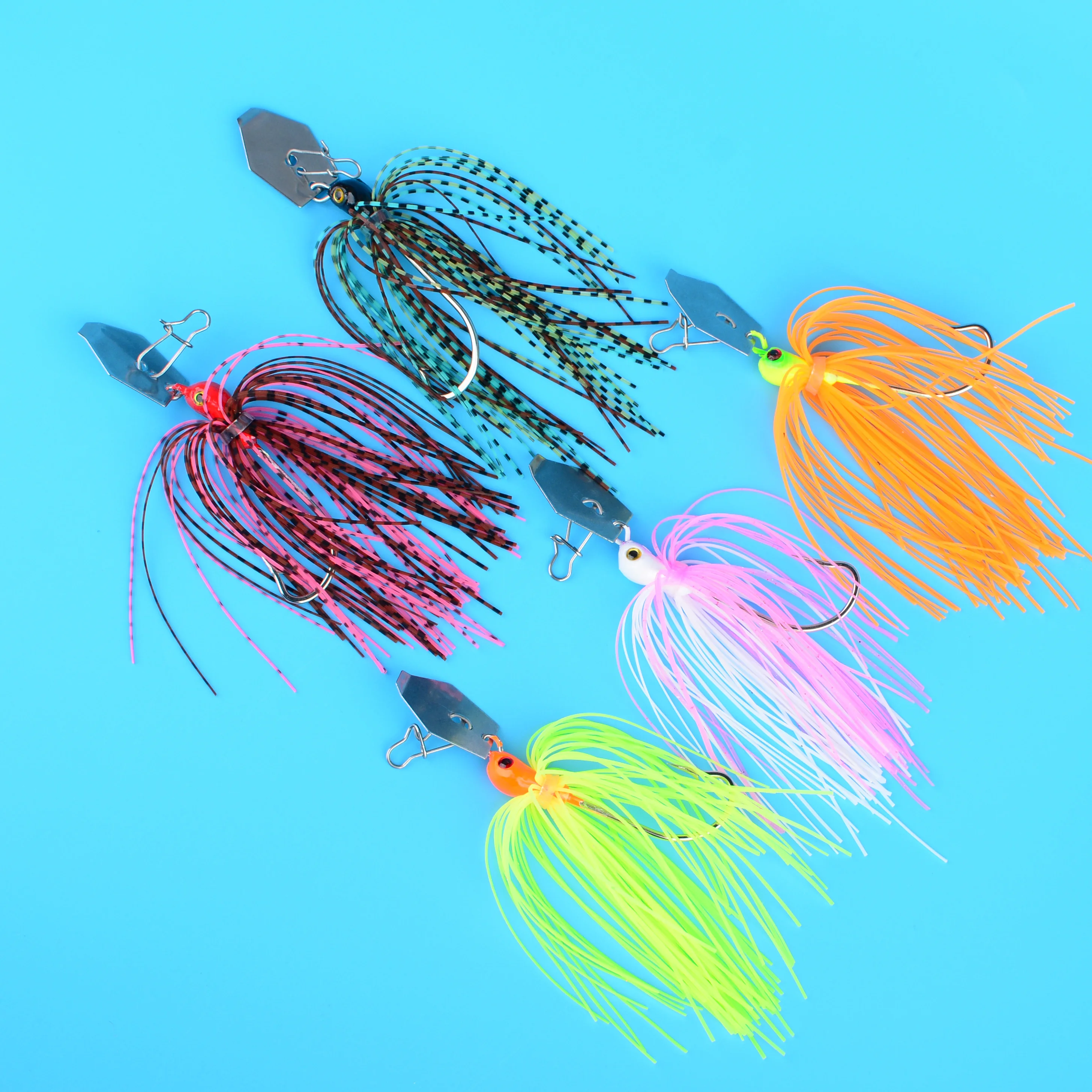 Chatterbait sin enredos para lubina y lucioperca con cuchara giratoria - imagen 3