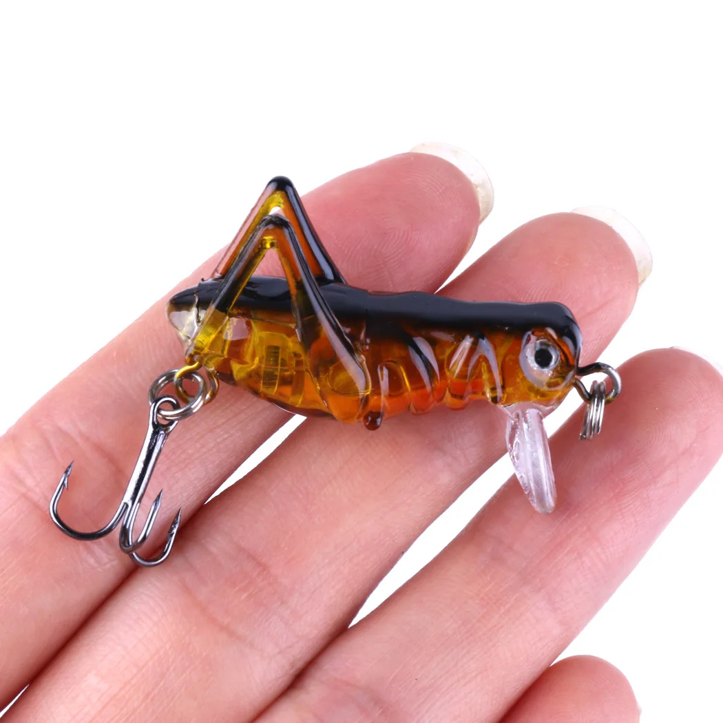 Señuelo Saltamontes Realista para Lubina – Cebo Duro de Pesca - imagen 4