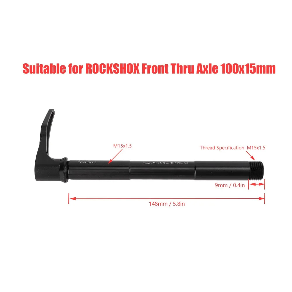 Eje pasante ROCKSHOX de aleación de aluminio de liberación rápida - imagen 4