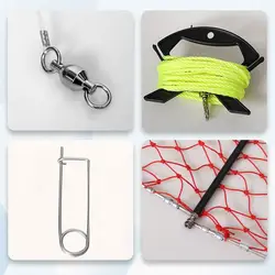 Trampa plegable para cangrejos de agua salada, portátil