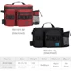 TSURINOYA RX1911 Bolsa de Pesca Impermeable de Cintura Roja