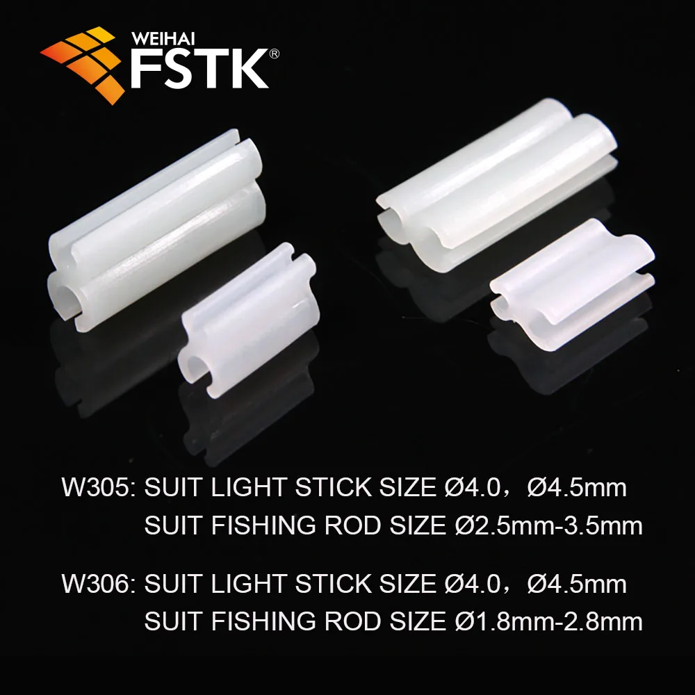 Clip de caña luminoso fluorescente para pesca nocturna – punta - imagen 3