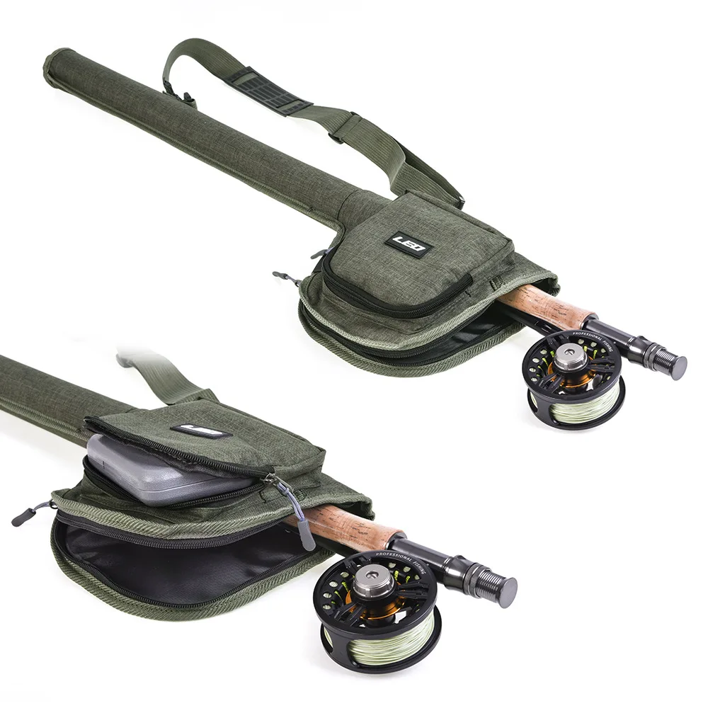 Bolsa impermeable para cañas de pesca con mosca