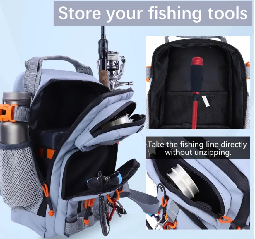 NUNATAK Bolsa impermeable para pesca de cintura resistente al desgaste - imagen 5