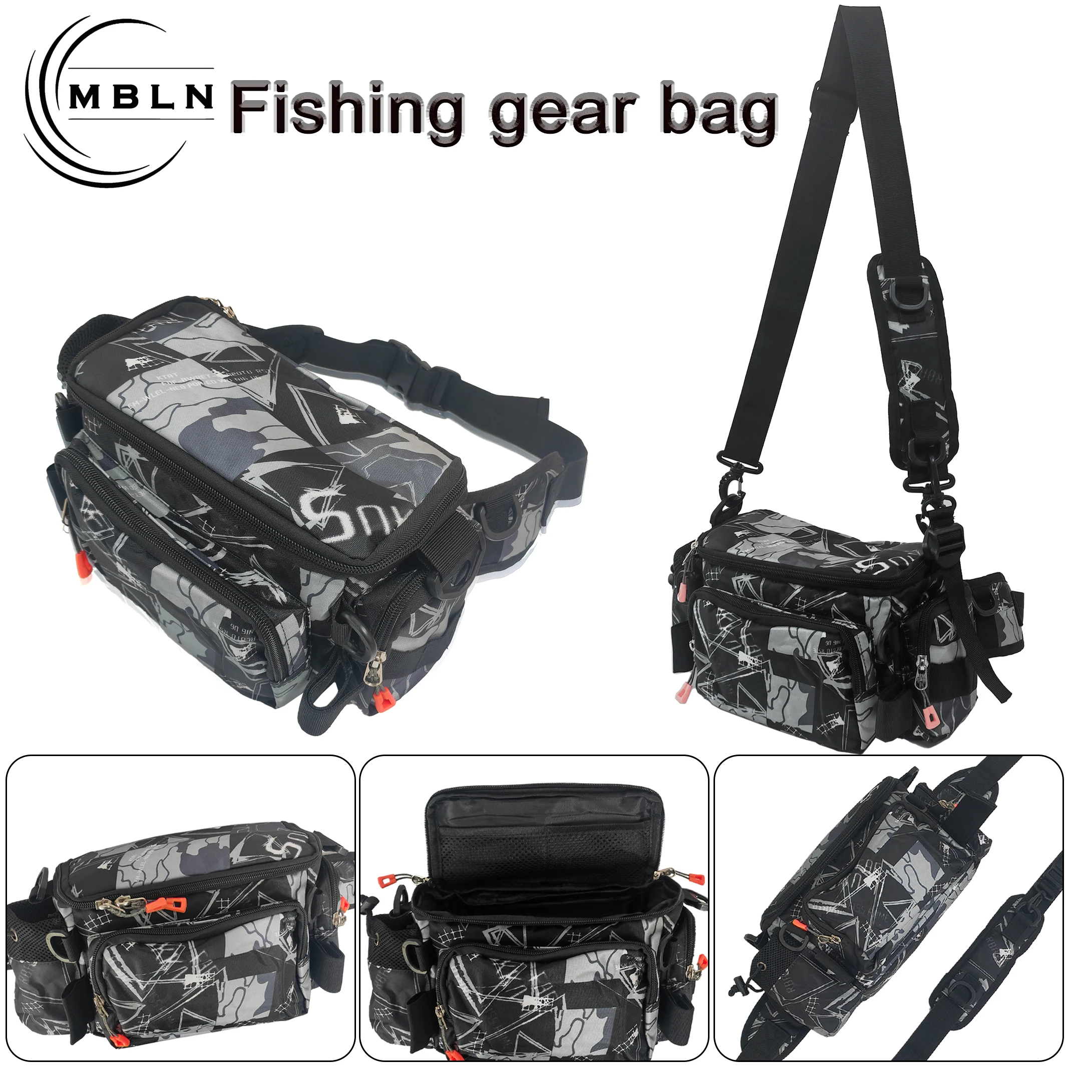 MBLN Bolsa de pesca para señuelos impermeable y ligera - imagen 3