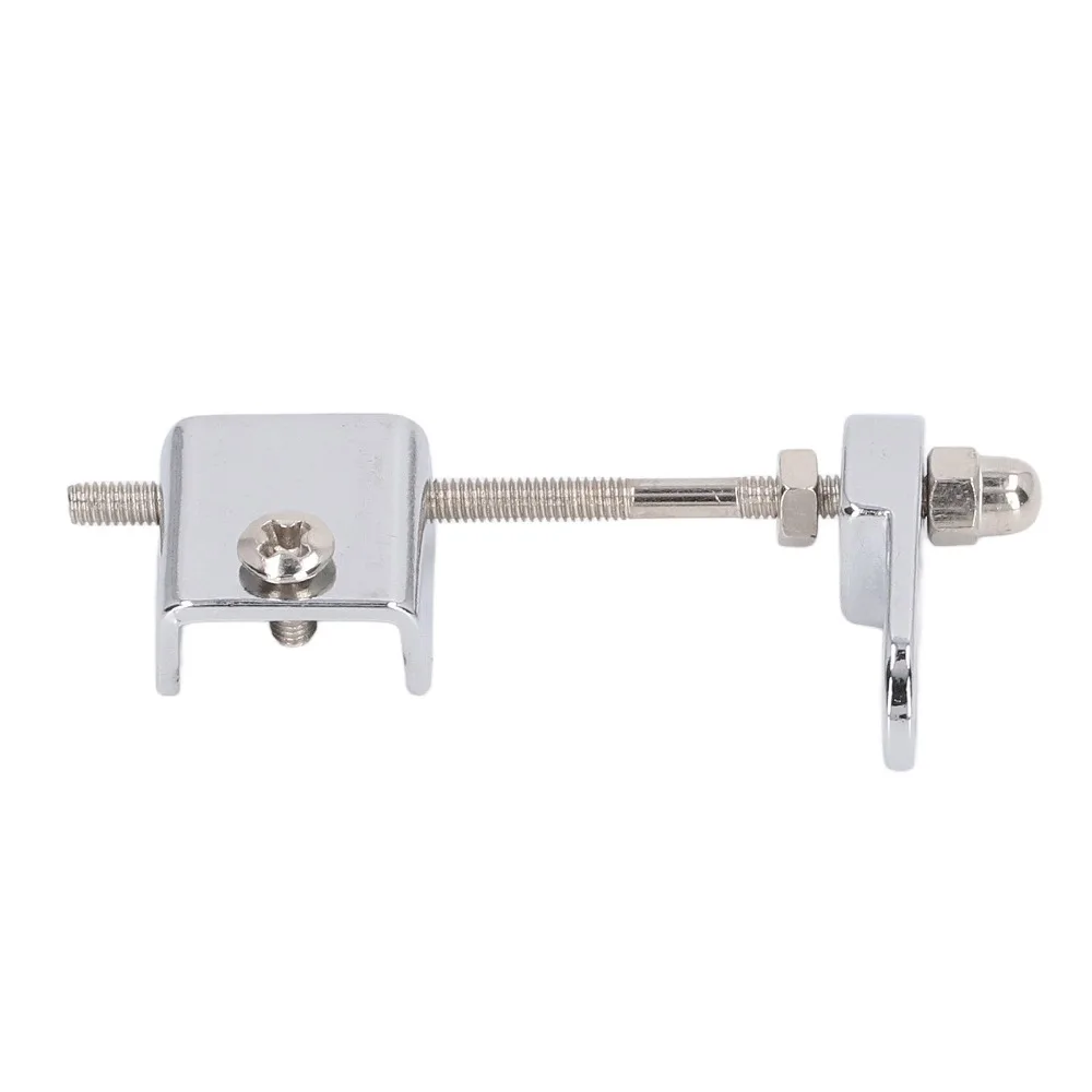 Soporte de montaje plateado con tornillo para pickguard mandolina - imagen 3