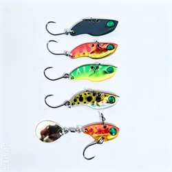 BassLegend Ripple-Ash Metal Tailspin – Señuelo VIB para lubina